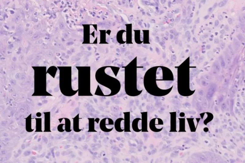 Rustet til at redde liv