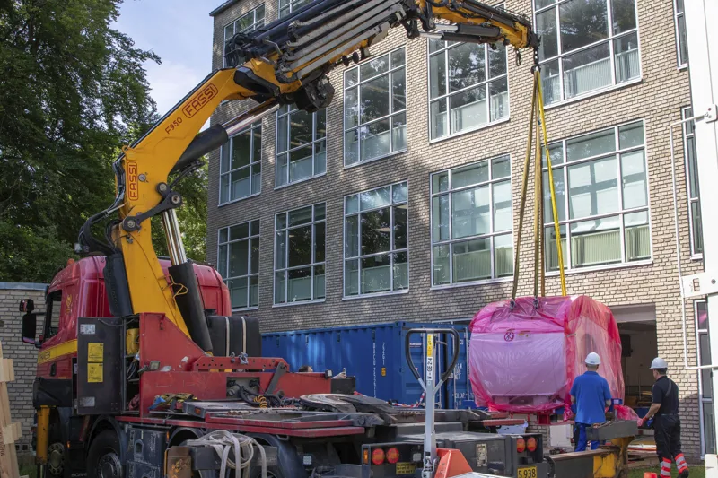 Detaljen MR-scanner AU