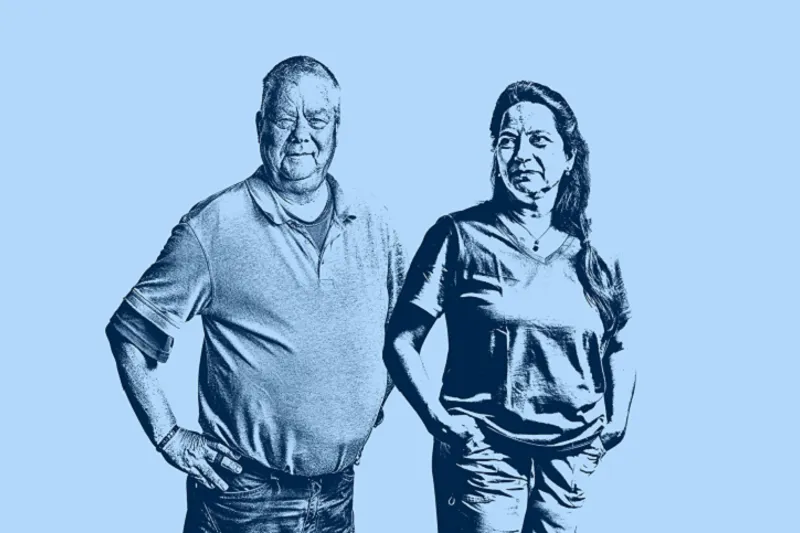 John Hans Mikkelsen og Marianne Hoffmeyer