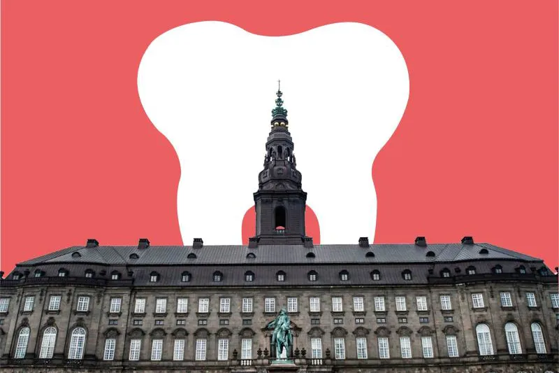 Rød tand Christiansborg