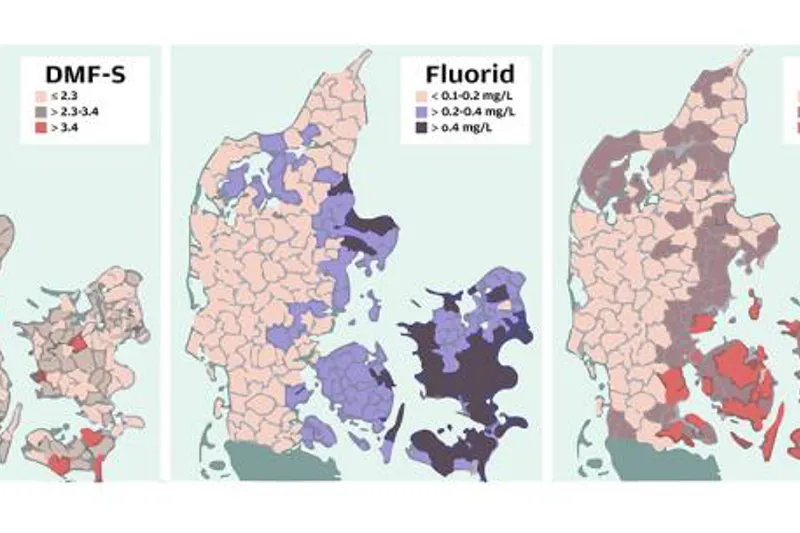 Kommunekort fluorid